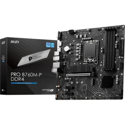 Материнська плата MSI PRO B760M-P DDR4 - фото 2 Материнська плата MSI PRO B760M-P DDR4 - фото 2