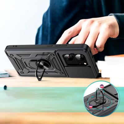 Чохол до мобільного телефона BeCover Military Xiaomi 13T/13T Pro Black (710557) - фото 4 Чохол до мобільного телефона BeCover Military Xiaomi 13T/13T Pro Black (710557) - фото 4