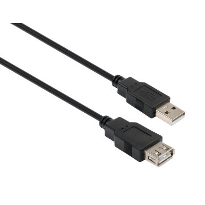 Дата кабель USB 2.0 AM/AF 3.0m Vinga (VCPUSBAMAF3BK) - фото 1 Дата кабель USB 2.0 AM/AF 3.0m Vinga (VCPUSBAMAF3BK) - фото 1