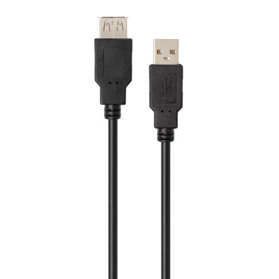 Дата кабель USB 2.0 AM/AF 3.0m Vinga (VCPUSBAMAF3BK) - фото 2 Дата кабель USB 2.0 AM/AF 3.0m Vinga (VCPUSBAMAF3BK) - фото 2