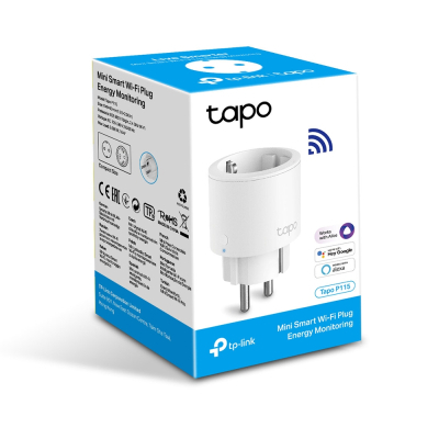 Розумна розетка TP-Link Tapo P115 (1-pack) (Tapo P115(1-pack)) - фото 8 Розумна розетка TP-Link Tapo P115 (1-pack) (Tapo P115(1-pack)) - фото 8