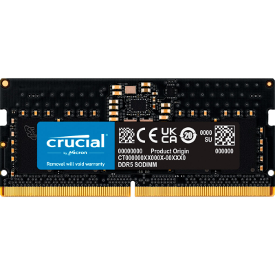 Модуль пам'яті для ноутбука SoDIMM DDR5 8GB 5600 MHz Micron (CT8G56C46S5T) - фото 1 Модуль пам'яті для ноутбука SoDIMM DDR5 8GB 5600 MHz Micron (CT8G56C46S5T) - фото 1