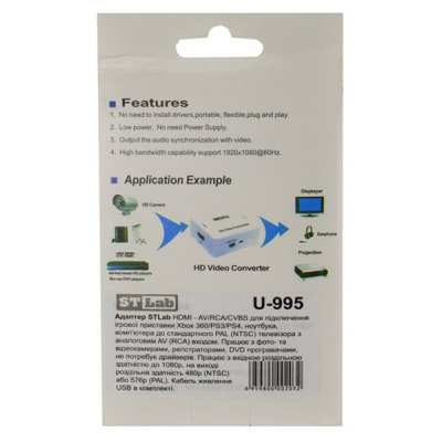 Адаптер ST-Lab U-995 - фото 8 Адаптер ST-Lab U-995 - фото 8