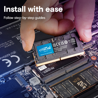 Модуль пам'яті для ноутбука SoDIMM DDR5 8GB 5600 MHz Micron (CT8G56C46S5T) - фото 6 Модуль пам'яті для ноутбука SoDIMM DDR5 8GB 5600 MHz Micron (CT8G56C46S5T) - фото 6