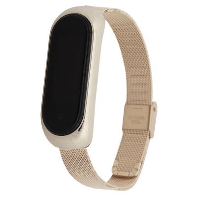 Ремінець до фітнес браслета BeCover Metal для Xiaomi Mi Smart Band 5 Rose Gold (705149) - фото 2 Ремінець до фітнес браслета BeCover Metal для Xiaomi Mi Smart Band 5 Rose Gold (705149) - фото 2