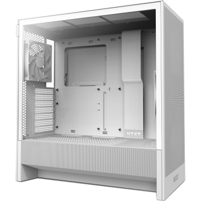 Корпус NZXT H5 Flow Compact All White (CC-H52FW-01) - фото 2 Корпус NZXT H5 Flow Compact All White (CC-H52FW-01) - фото 2