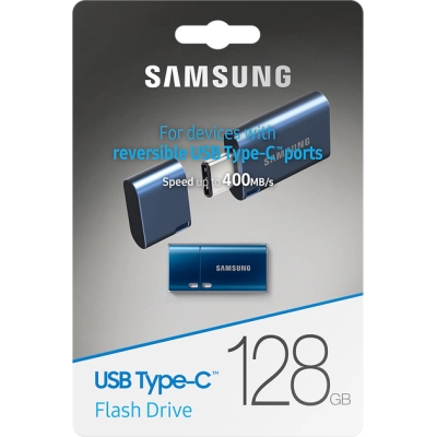 USB флеш накопичувач Samsung 128GB USB Type-C Blue USB 3.1 (MUF-128DA/APC) - фото 9 USB флеш накопичувач Samsung 128GB USB Type-C Blue USB 3.1 (MUF-128DA/APC) - фото 9