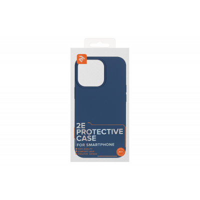 Чохол до мобільного телефона 2E Basic Apple iPhone 13 Pro, Liquid Silicone, Cobalt Blue (2E-IPH-13PR-OCLS-CB) - фото 2 Чохол до мобільного телефона 2E Basic Apple iPhone 13 Pro, Liquid Silicone, Cobalt Blue (2E-IPH-13PR-OCLS-CB) - фото 2