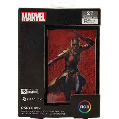 Зовнішній жорсткий диск 2.5" 2TB Okoye FireCuda Gaming Drive Seagate (STLX2000403) - фото 2 Зовнішній жорсткий диск 2.5" 2TB Okoye FireCuda Gaming Drive Seagate (STLX2000403) - фото 2