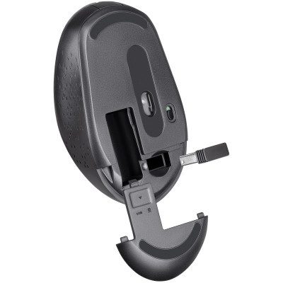Мишка Defender Auris MB-027 Silent Wireless Grey (52029) - фото 3 Мишка Defender Auris MB-027 Silent Wireless Grey (52029) - фото 3