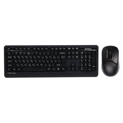 Комплект A4Tech FG1012S Wireless Black (FG1012S Black) - фото 1 Комплект A4Tech FG1012S Wireless Black (FG1012S Black) - фото 1