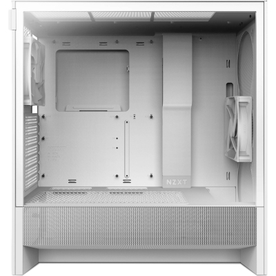 Корпус NZXT H5 Flow Compact All White (CC-H52FW-01) - фото 5 Корпус NZXT H5 Flow Compact All White (CC-H52FW-01) - фото 5