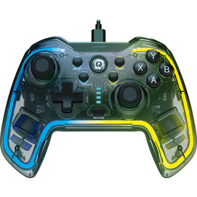 Геймпад Canyon Brighter GP-02 Wired RGB 4in1 PS3/Android BOX-TV/Nintendo Crystal (CND-GP02) - фото 1 Геймпад Canyon Brighter GP-02 Wired RGB 4in1 PS3/Android BOX-TV/Nintendo Crystal (CND-GP02) - фото 1