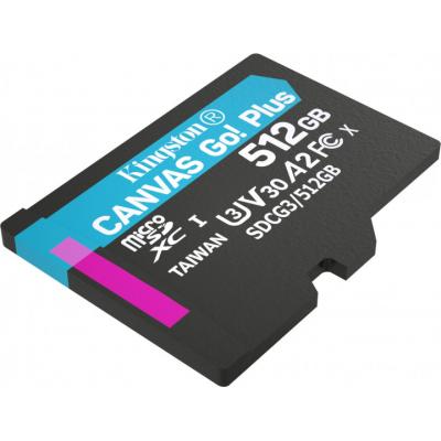 Карта пам'яті Kingston 512GB microSDXC class 10 UHS-I/U3 Canvas Go Plus (SDCG3/512GBSP) - фото 4 Карта пам'яті Kingston 512GB microSDXC class 10 UHS-I/U3 Canvas Go Plus (SDCG3/512GBSP) - фото 4