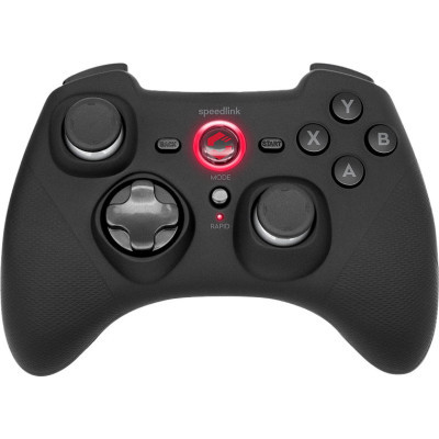 Геймпад Speedlink RAIT Wireless for PC/PS3/Switch/OLED Rubber-Black (SL-650110-BK) - фото 2 Геймпад Speedlink RAIT Wireless for PC/PS3/Switch/OLED Rubber-Black (SL-650110-BK) - фото 2