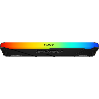 Модуль пам'яті для комп'ютера DDR4 8GB 3600 MHz Beast RGB Kingston Fury (ex.HyperX) (KF436C17BB2A/8) - фото 4 Модуль пам'яті для комп'ютера DDR4 8GB 3600 MHz Beast RGB Kingston Fury (ex.HyperX) (KF436C17BB2A/8) - фото 4