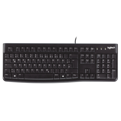 Клавіатура Logitech K120 Ukr (920-002643) - фото 1 Клавіатура Logitech K120 Ukr (920-002643) - фото 1