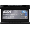 Акумулятор автомобільний EXIDE PREMIUM 72A (EA722) Акумулятор автомобільний EXIDE PREMIUM 72A (EA722)