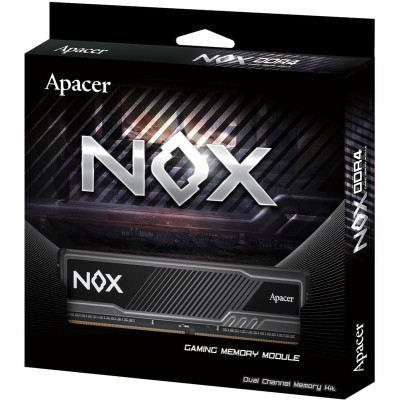 Модуль пам'яті для комп'ютера DDR4 32GB (2x16GB) 3200 MHz NOX Apacer (AH4U32G32C28YMBAA-2) - фото 5 Модуль пам'яті для комп'ютера DDR4 32GB (2x16GB) 3200 MHz NOX Apacer (AH4U32G32C28YMBAA-2) - фото 5