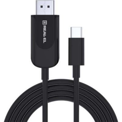 Дата кабель USB 2.0 AM to Type-C 1.0m Premium Rainbow REAL-EL (EL123500050) - фото 1 Дата кабель USB 2.0 AM to Type-C 1.0m Premium Rainbow REAL-EL (EL123500050) - фото 1