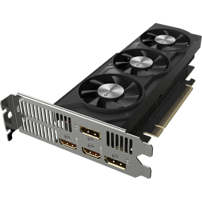Відеокарта GIGABYTE GeForce RTX4060 8Gb OC Low Profile (GV-N4060OC-8GL) - фото 3 Відеокарта GIGABYTE GeForce RTX4060 8Gb OC Low Profile (GV-N4060OC-8GL) - фото 3