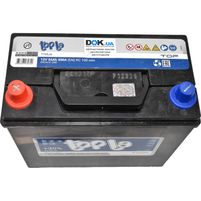 Акумулятор автомобільний Topla 55 Ah/12V Top/Energy Japan (118 355) - фото 2 Акумулятор автомобільний Topla 55 Ah/12V Top/Energy Japan (118 355) - фото 2