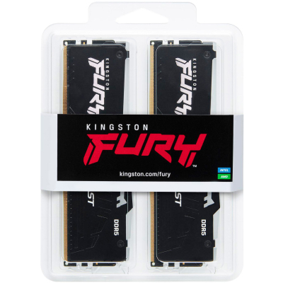 Модуль пам'яті для комп'ютера DDR5 64GB (2x32GB) 6000 MHz Beast RGB Kingston Fury (ex.HyperX) (KF560C30BBAK2-64) - фото 6 Модуль пам'яті для комп'ютера DDR5 64GB (2x32GB) 6000 MHz Beast RGB Kingston Fury (ex.HyperX) (KF560C30BBAK2-64) - фото 6