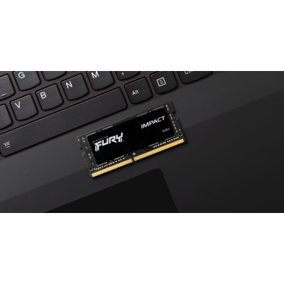 Модуль пам'яті для ноутбука SoDIMM DDR4 32GB (2x16GB) 3200 MHz Impact Kingston Fury (ex.HyperX) (KF432S20IBK2/32) - фото 4 Модуль пам'яті для ноутбука SoDIMM DDR4 32GB (2x16GB) 3200 MHz Impact Kingston Fury (ex.HyperX) (KF432S20IBK2/32) - фото 4