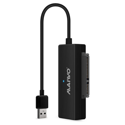 Адаптер Maiwo USB 3.0 to HDD SATA 2,5"/3,5"/5,25"/SSD, PA 2V/2A black (K10435A) - фото 1 Адаптер Maiwo USB 3.0 to HDD SATA 2,5"/3,5"/5,25"/SSD, PA 2V/2A black (K10435A) - фото 1