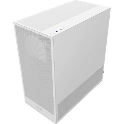 Корпус NZXT H5 Flow Compact All White (CC-H52FW-01) - фото 3 Корпус NZXT H5 Flow Compact All White (CC-H52FW-01) - фото 3