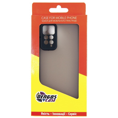 Чохол до мобільного телефона Dengos Matte Xiaomi Redmi Note 12 Pro 4g (black) (DG-TPU-MATT-122) - фото 5 Чохол до мобільного телефона Dengos Matte Xiaomi Redmi Note 12 Pro 4g (black) (DG-TPU-MATT-122) - фото 5