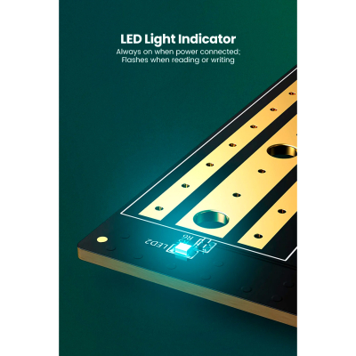 Контролер Ugreen PCI-E 3.0 for SSD M.2 NVMe + M.2 NGFF CM302 (70504) - фото 7 Контролер Ugreen PCI-E 3.0 for SSD M.2 NVMe + M.2 NGFF CM302 (70504) - фото 7