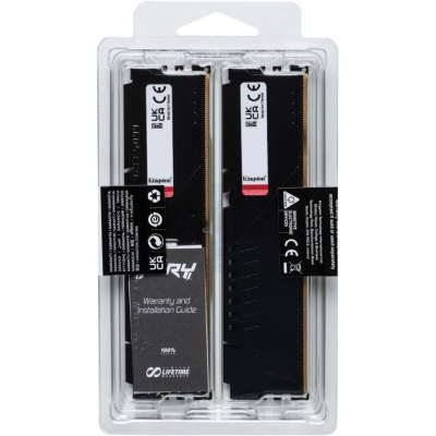 Модуль пам'яті для комп'ютера DDR5 32GB (2x16GB) 6000 MHz Beast Black XMP Kingston Fury (ex.HyperX) (KF560C30BBK2-32) - фото 6 Модуль пам'яті для комп'ютера DDR5 32GB (2x16GB) 6000 MHz Beast Black XMP Kingston Fury (ex.HyperX) (KF560C30BBK2-32) - фото 6