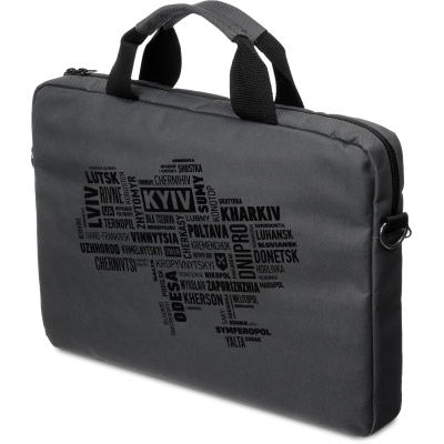 Сумка для ноутбука Vinga 15.6" NB1502 Gray, black print (NB1502UBGY) - фото 1 Сумка для ноутбука Vinga 15.6" NB1502 Gray, black print (NB1502UBGY) - фото 1
