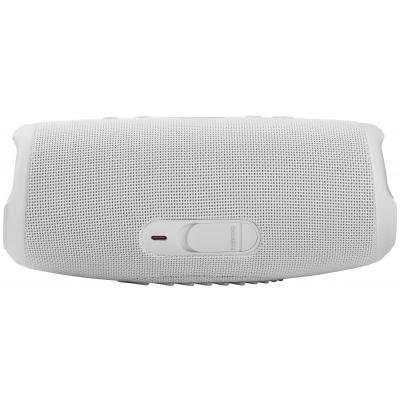 Акустична система JBL Charge 5 White (JBLCHARGE5WHT) - фото 3 Акустична система JBL Charge 5 White (JBLCHARGE5WHT) - фото 3