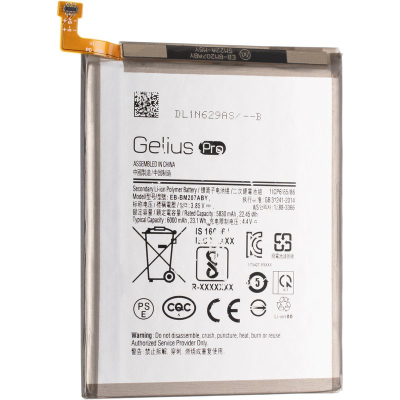 Акумуляторна батарея Gelius Pro Samsung M20s M207/M30s M307/M21 M215/M315 M31 (EB-BM207ABY) (00000082240) - фото 3 Акумуляторна батарея Gelius Pro Samsung M20s M207/M30s M307/M21 M215/M315 M31 (EB-BM207ABY) (00000082240) - фото 3