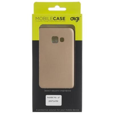 Чохол до мобільного телефона Digi для SAMSUNG A7 (2017)/A720 - Soft touch PC (Gold) (6330590) - фото 3 Чохол до мобільного телефона Digi для SAMSUNG A7 (2017)/A720 - Soft touch PC (Gold) (6330590) - фото 3
