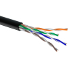 Кабель мережевий OK-Net UTP 305м cat.5e зовнішній (U/UTP-cat.5Е) (КПП-ВП (100) 4*2*0,51)