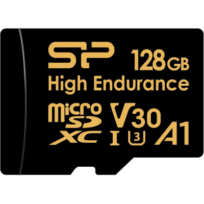 Карта пам'яті Silicon Power 128GB microSDXC class 10 UHS-I U3 V30 A1 High Endurance (SP128GBSTXDV3V1HSP) - фото 1 Карта пам'яті Silicon Power 128GB microSDXC class 10 UHS-I U3 V30 A1 High Endurance (SP128GBSTXDV3V1HSP) - фото 1