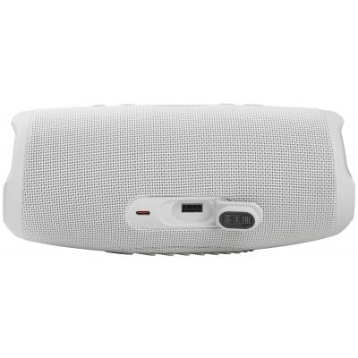 Акустична система JBL Charge 5 White (JBLCHARGE5WHT) - фото 4 Акустична система JBL Charge 5 White (JBLCHARGE5WHT) - фото 4