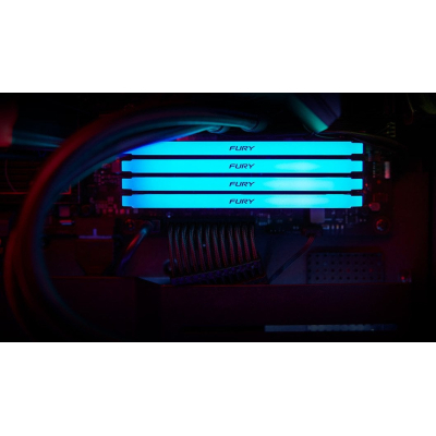 Модуль пам'яті для комп'ютера DDR4 32GB (2x16GB) 3200 MHz Beast RGB Kingston Fury (ex.HyperX) (KF432C16BB12AK2/32) - фото 5 Модуль пам'яті для комп'ютера DDR4 32GB (2x16GB) 3200 MHz Beast RGB Kingston Fury (ex.HyperX) (KF432C16BB12AK2/32) - фото 5