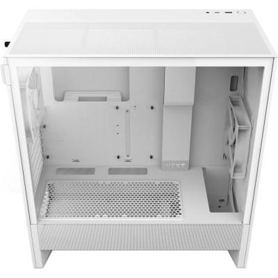 Корпус NZXT H5 Flow Compact All White (CC-H52FW-01) - фото 8 Корпус NZXT H5 Flow Compact All White (CC-H52FW-01) - фото 8