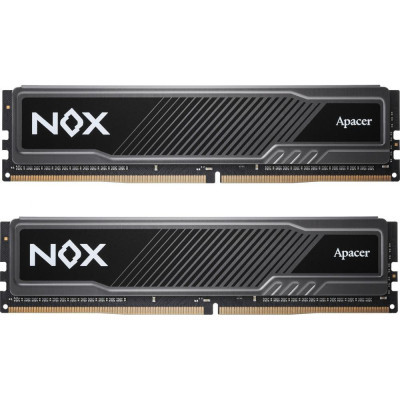 Модуль пам'яті для комп'ютера DDR4 32GB (2x16GB) 3200 MHz NOX Apacer (AH4U32G32C28YMBAA-2) - фото 1 Модуль пам'яті для комп'ютера DDR4 32GB (2x16GB) 3200 MHz NOX Apacer (AH4U32G32C28YMBAA-2) - фото 1