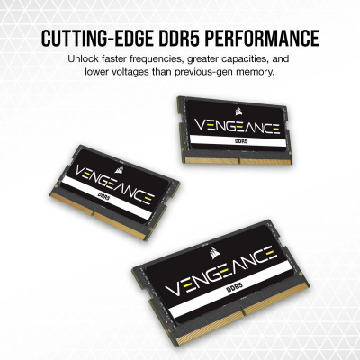 Модуль пам'яті для ноутбука SoDIMM DDR5 16GB 4800 MHz Vengeance Corsair (CMSX16GX5M1A4800C40) - фото 7 Модуль пам'яті для ноутбука SoDIMM DDR5 16GB 4800 MHz Vengeance Corsair (CMSX16GX5M1A4800C40) - фото 7