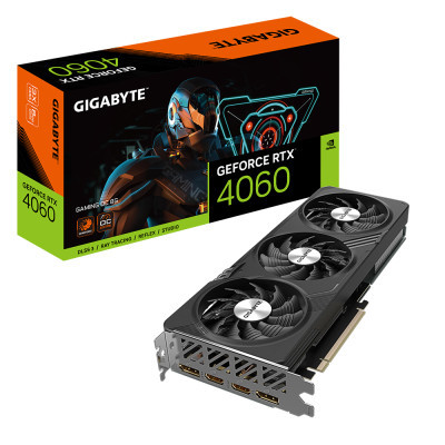 Відеокарта GIGABYTE GeForce RTX4060 8Gb GAMING OC (GV-N4060GAMING OC-8GD) - фото 8 Відеокарта GIGABYTE GeForce RTX4060 8Gb GAMING OC (GV-N4060GAMING OC-8GD) - фото 8