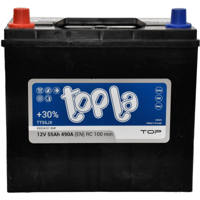 Акумулятор автомобільний Topla 55 Ah/12V Top/Energy Japan (118 355) - фото 1 Акумулятор автомобільний Topla 55 Ah/12V Top/Energy Japan (118 355) - фото 1