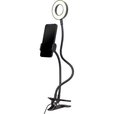 Набір блогера Gembird LED ring 3.5'' 5W, holder (LED-RING4-PH-01) - фото 5 Набір блогера Gembird LED ring 3.5'' 5W, holder (LED-RING4-PH-01) - фото 5