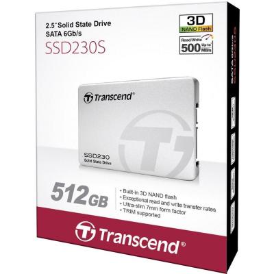 Накопичувач SSD 2.5" 512GB Transcend (TS512GSSD230S) - фото 4 Накопичувач SSD 2.5" 512GB Transcend (TS512GSSD230S) - фото 4