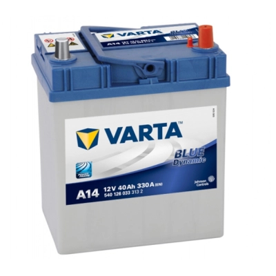 Акумулятор автомобільний Varta Blue Dynamic 40Аh без нижн. бурта (540126033) - фото 1 Акумулятор автомобільний Varta Blue Dynamic 40Аh без нижн. бурта (540126033) - фото 1
