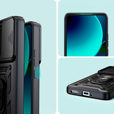 Чохол до мобільного телефона BeCover Military Xiaomi 13T/13T Pro Black (710557) - фото 3 Чохол до мобільного телефона BeCover Military Xiaomi 13T/13T Pro Black (710557) - фото 3